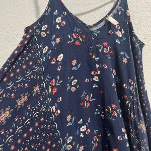 Floral print dress